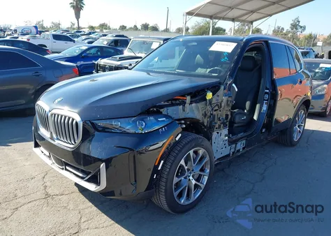 2025 BMW X5 Phev xDrive50E z USA, uszkodzony, nr VIN 5UX43EU05S9Y39199